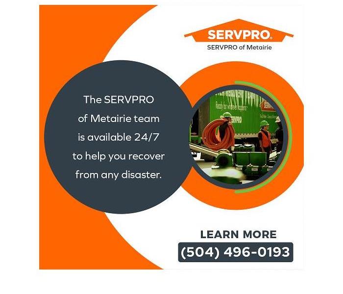 SERVPRO team with truck and equipment